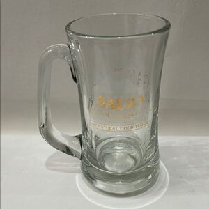 Sauza Commemorative Natural Gold Tequila Mug Sturdy Handle 16 Oz 6 1/4 Tall